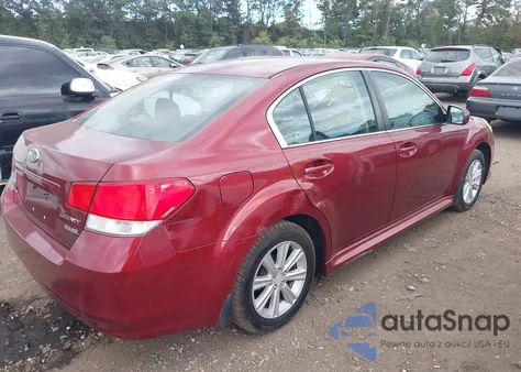 2010 Subaru Legacy 2.5I Premium z USA, uszkodzony, nr VIN 4S3BMBH63A3213607